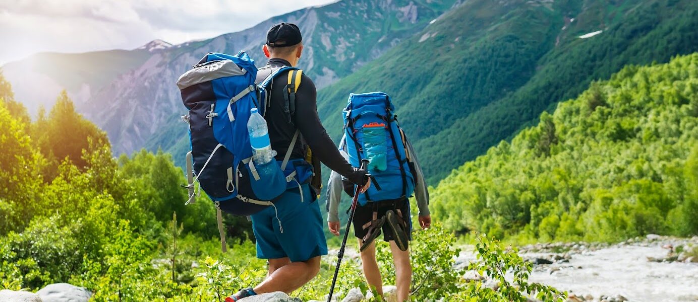 trekking hikking